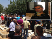  بالصور: السيد أنور سطل يوارى الثرى في يافا وسط دموع ذويه وأصدقائه 